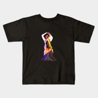 flamenco dancer Kids T-Shirt